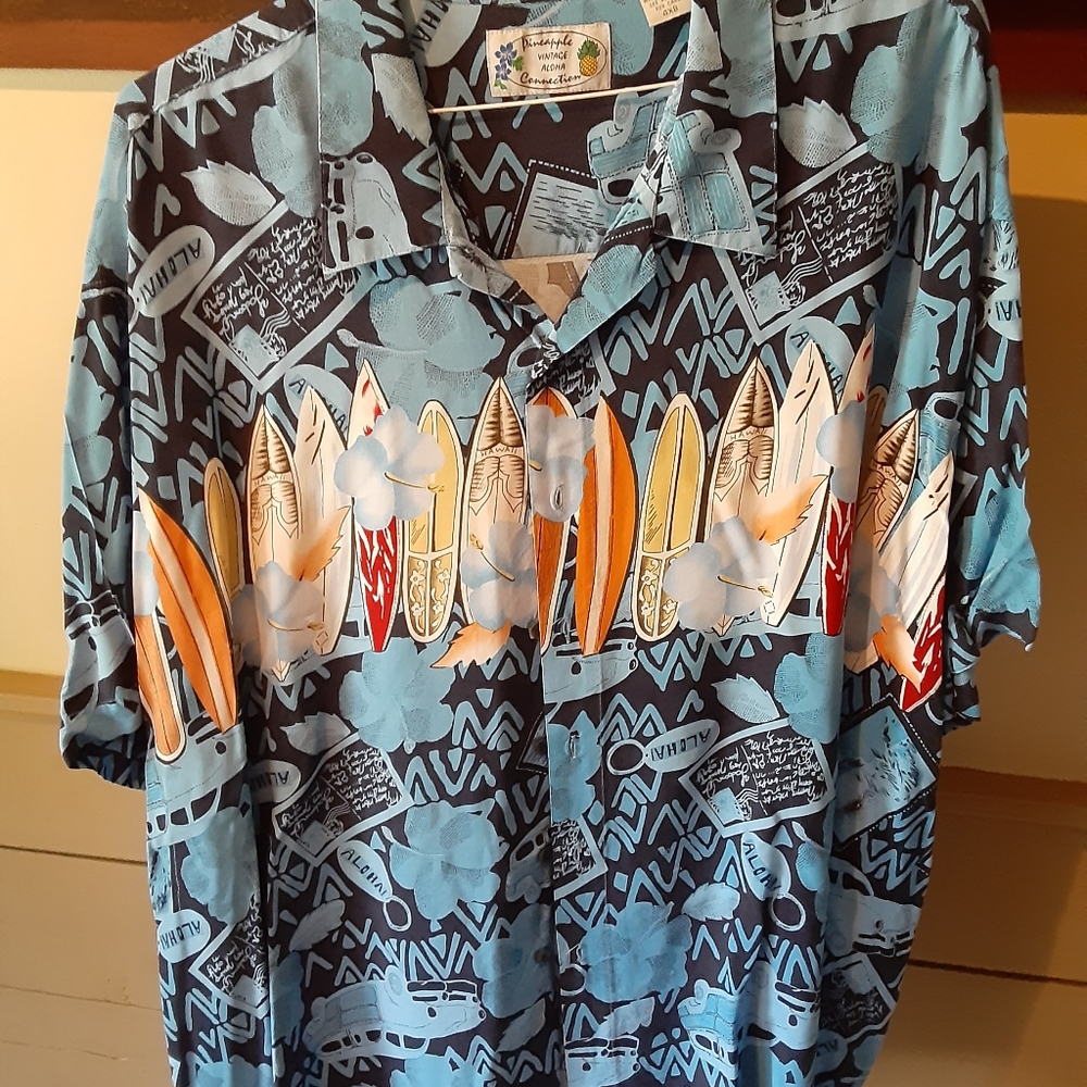 Pineapple Collection "Vintage Aloha" Hawaiian Shirt